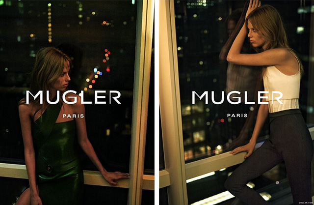 Лекси Болинг в рекламной кампании Mugler (фото 1)