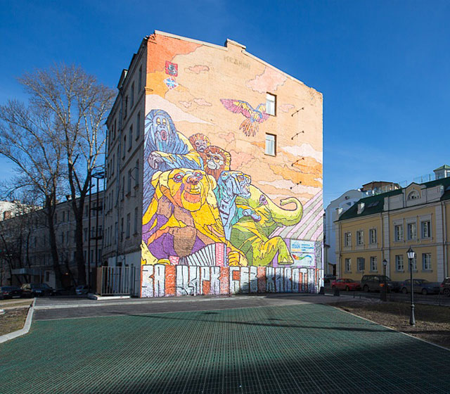 Бутик Aizel Moscow стал площадкой для стрит-арт-проекта (фото 1)