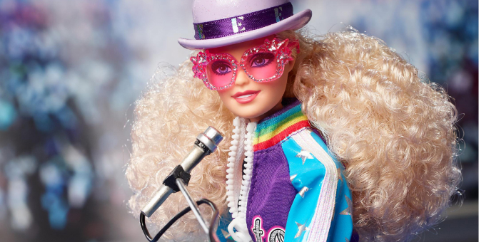 Elton barbie best sale