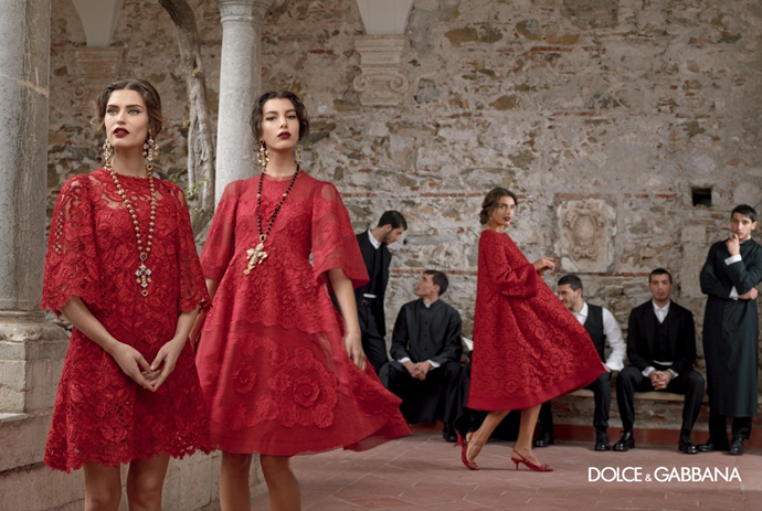 Dolce & Gabbana осень-зима 2013/14