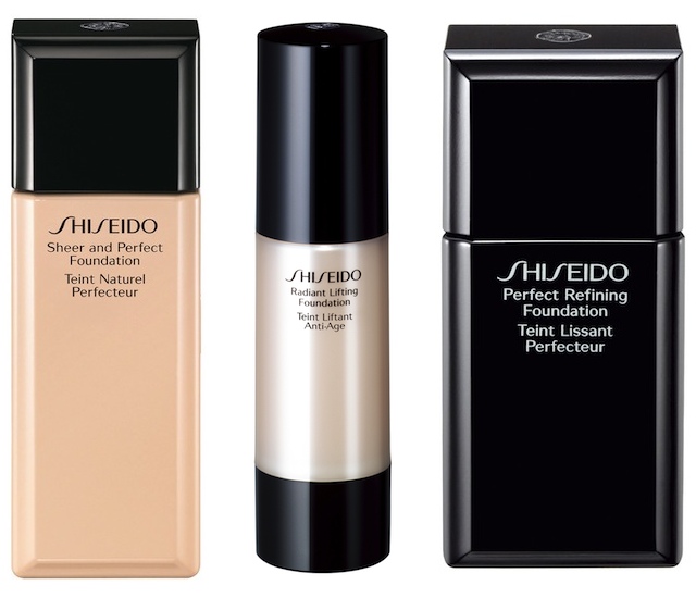 Sheer and Perfect Foundation, Radiant Lifting Foundation и Perfect Refining Foundation