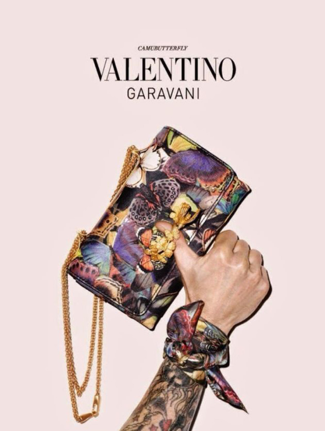 Терри Ричардсон в рекламной кампании Valentino