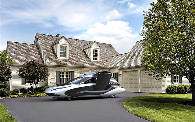 Назад в будущее: представлен концепт летающего автомобиля (фото 2)