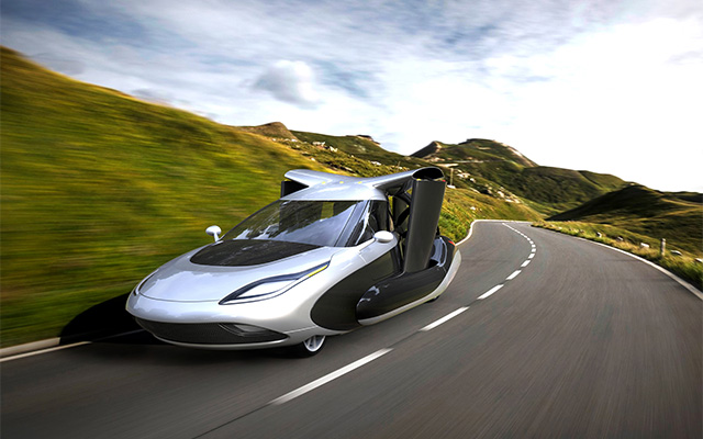 Назад в будущее: представлен концепт летающего автомобиля (фото 4)