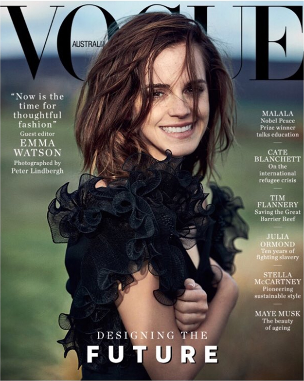 Эмма Уотсон стала приглашенным редактором Vogue Australia (фото 1)