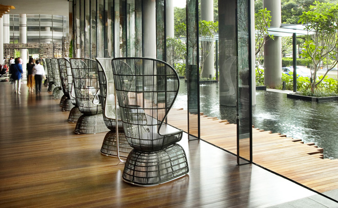 Чудеса дизайна: Отель Parkroyal в сердце Сингапура (фото 11)