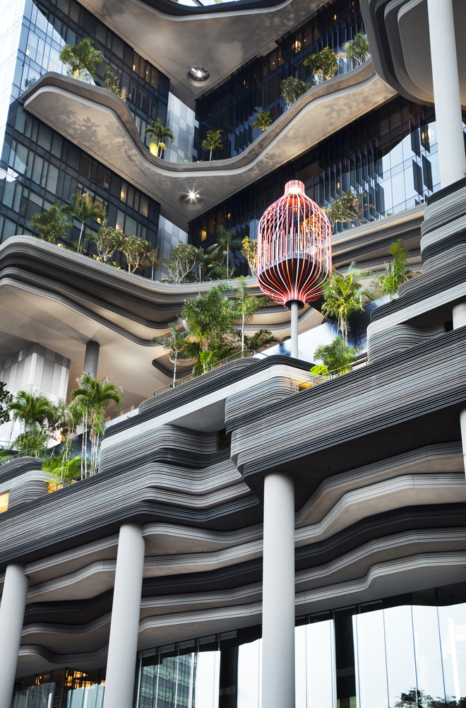 Чудеса дизайна: Отель Parkroyal в сердце Сингапура (фото 4)