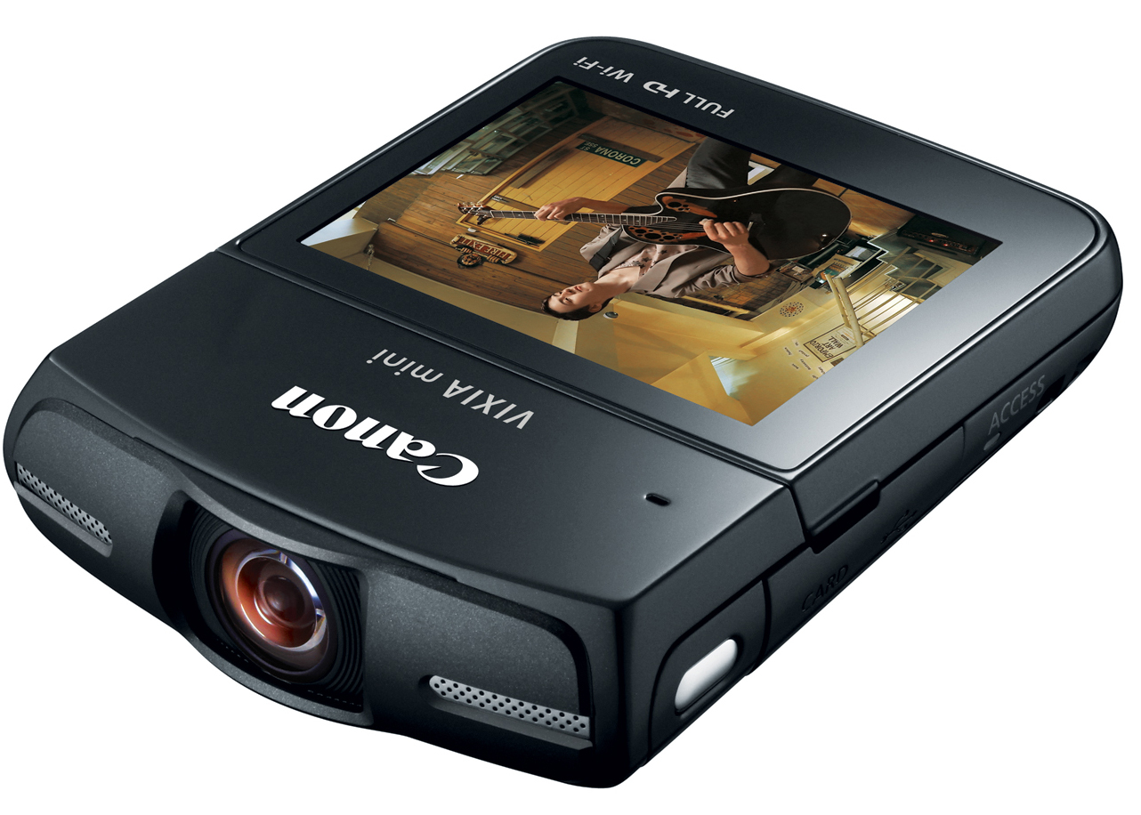 Новинка Canon: миниатюрная видеокамера Vixia Mini (фото 1)