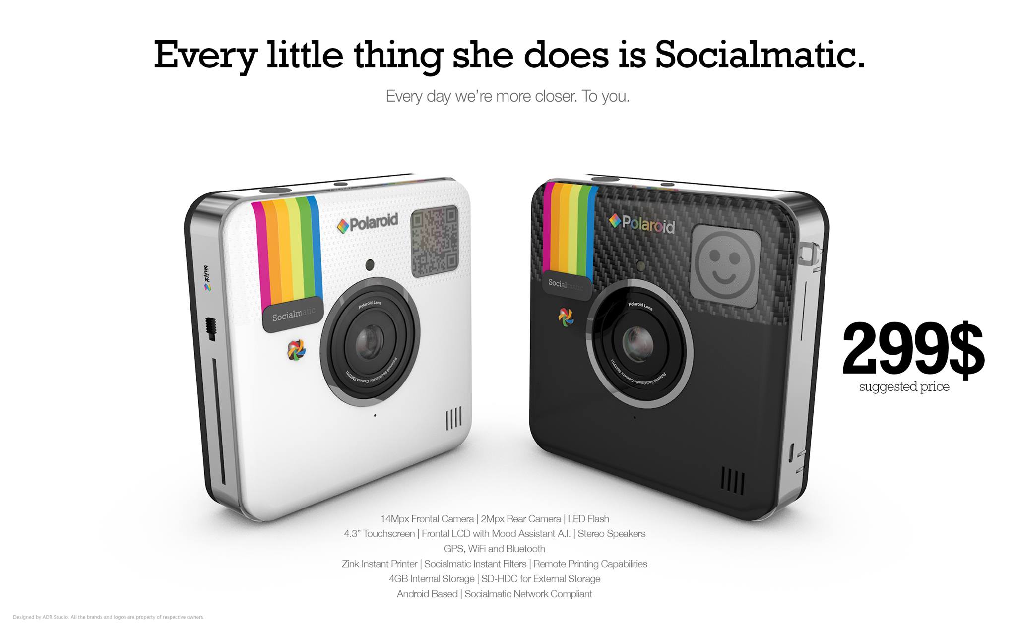 Камера Polaroid Socialmatic выйдет в начале 2014 года (фото 2)