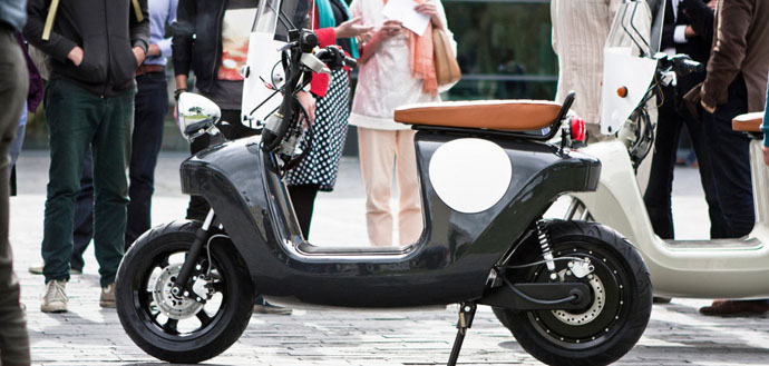 Электрический скутер Be.e можно брать в аренду (фото 1)