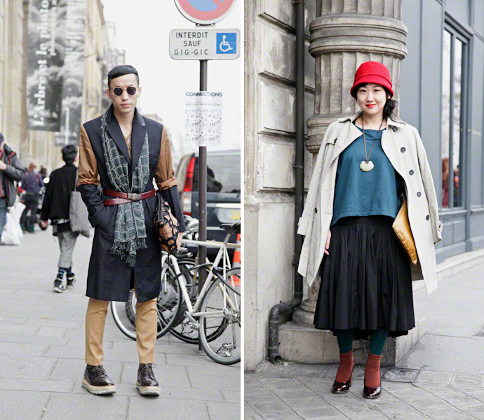 Неделя моды в Париже. Streetstyle. Часть 1 (фото 3)