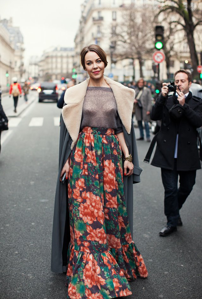Haute Couture в Париже: streetstyle. Часть 3 (фото 16)