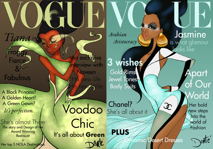 Принцессы Диснея на обложках Vogue (фото 1)