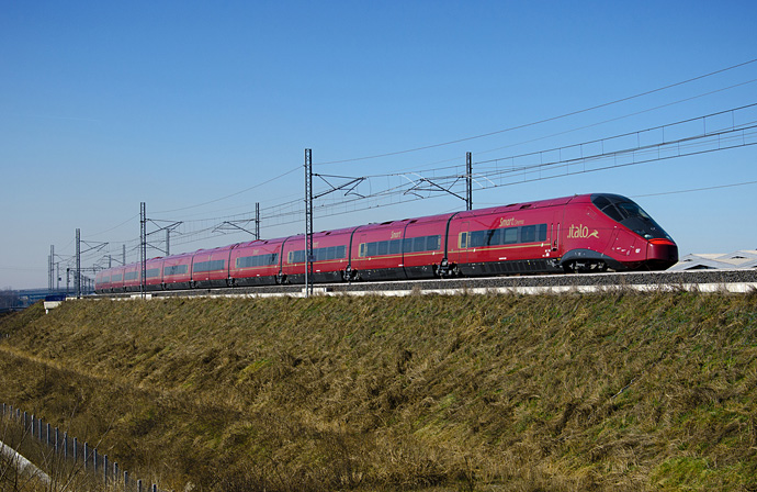 Первый высокоскоростной поезд в Италии (фото 5)