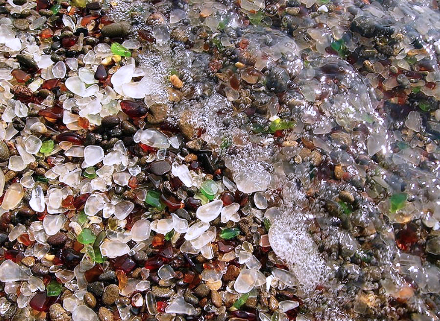 Стеклянный пляж в парке МакКеричер (фото 4)