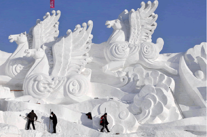 Харбин — мир Снежной королевы (фото 10)