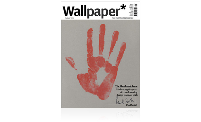 Zhurnal Wallpaper Pomestil Na Oblozhki Otpechatki Ladonej Izvestnyh Dizajnerov Buro