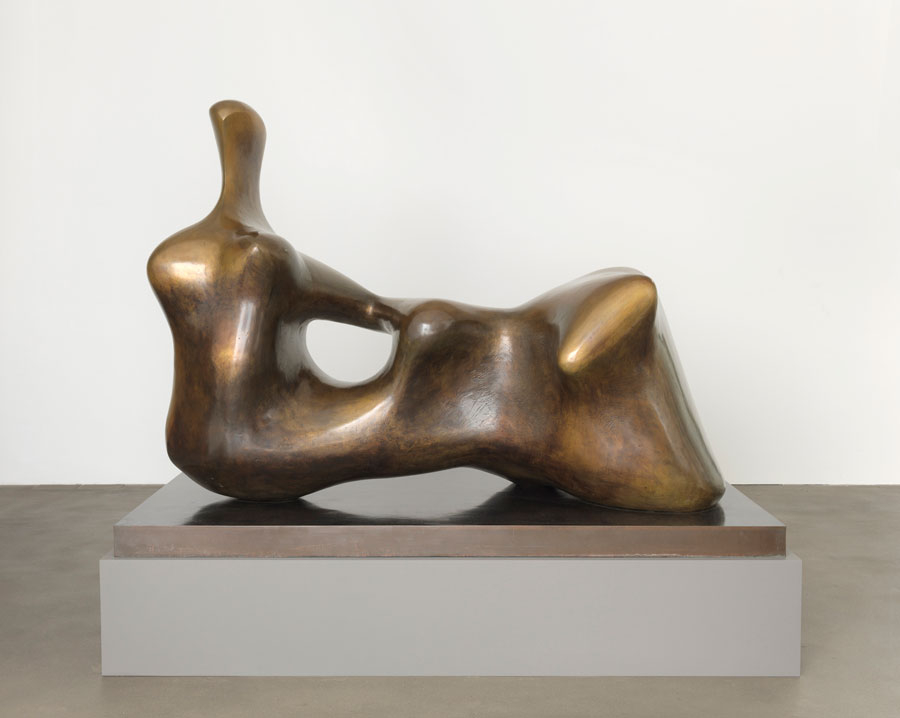 Скульптуры Генри Мура в Gagosian Gallery (фото 1)