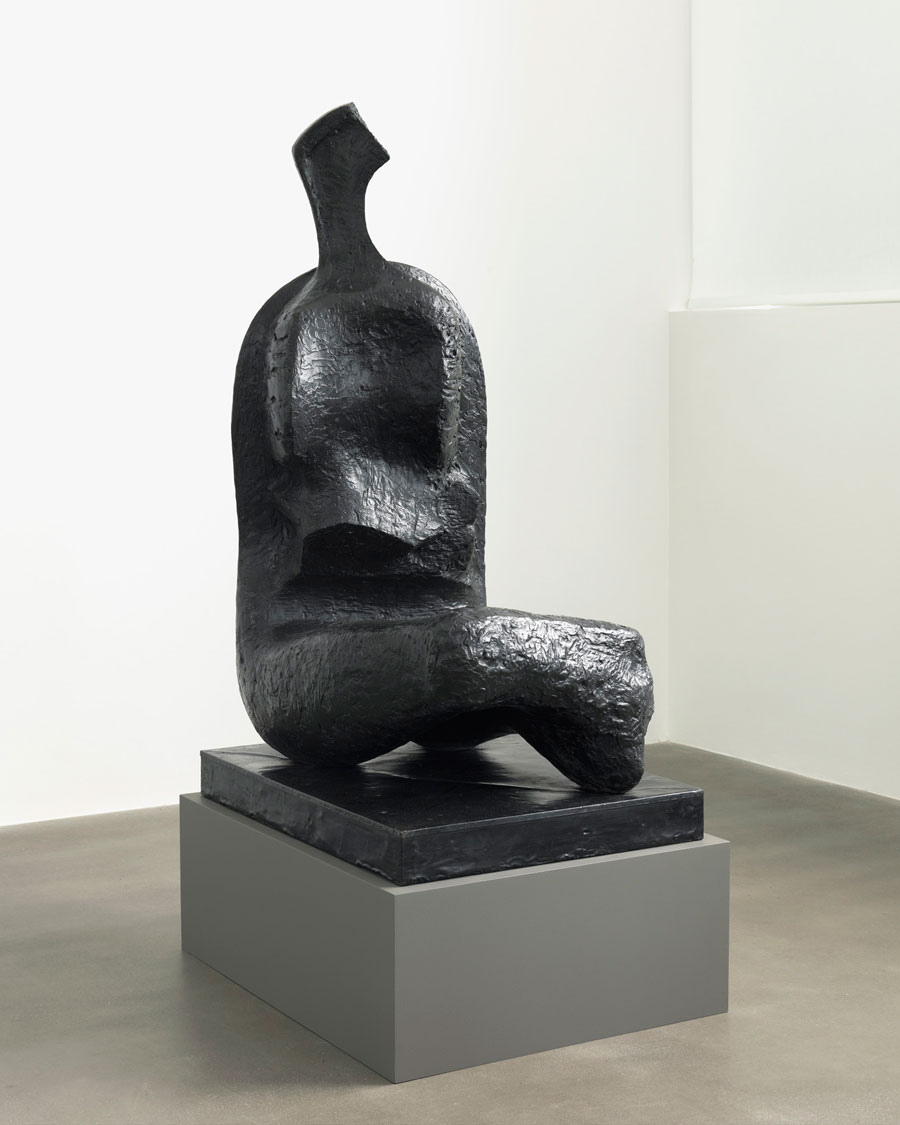 Скульптуры Генри Мура в Gagosian Gallery (фото 2)