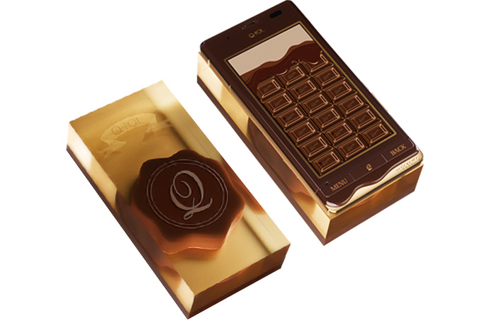 Шоколадный смартфон Q-pot Phone (фото 1)
