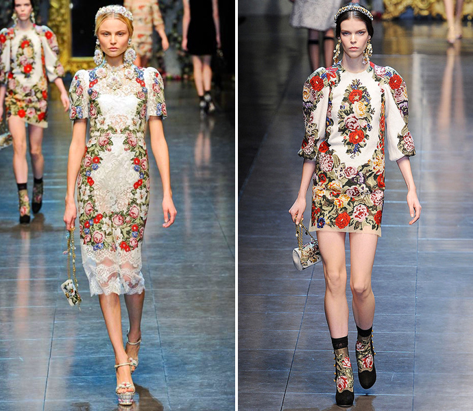 Знаковые вещи осени: платья Dolce&Gabbana (фото 4)