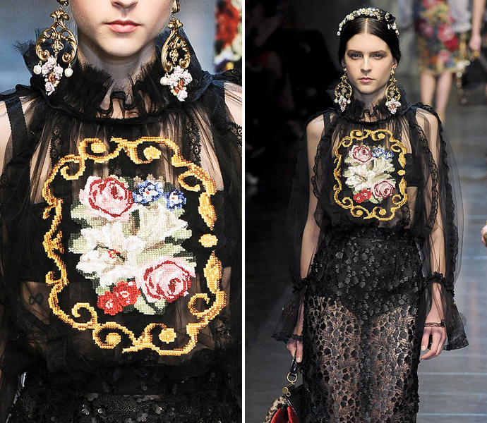 Знаковые вещи осени: платья Dolce&Gabbana (фото 6)