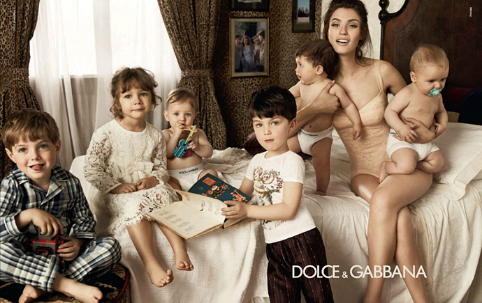 Рекламная кампания Dolce & Gabbana Baby (фото 1)
