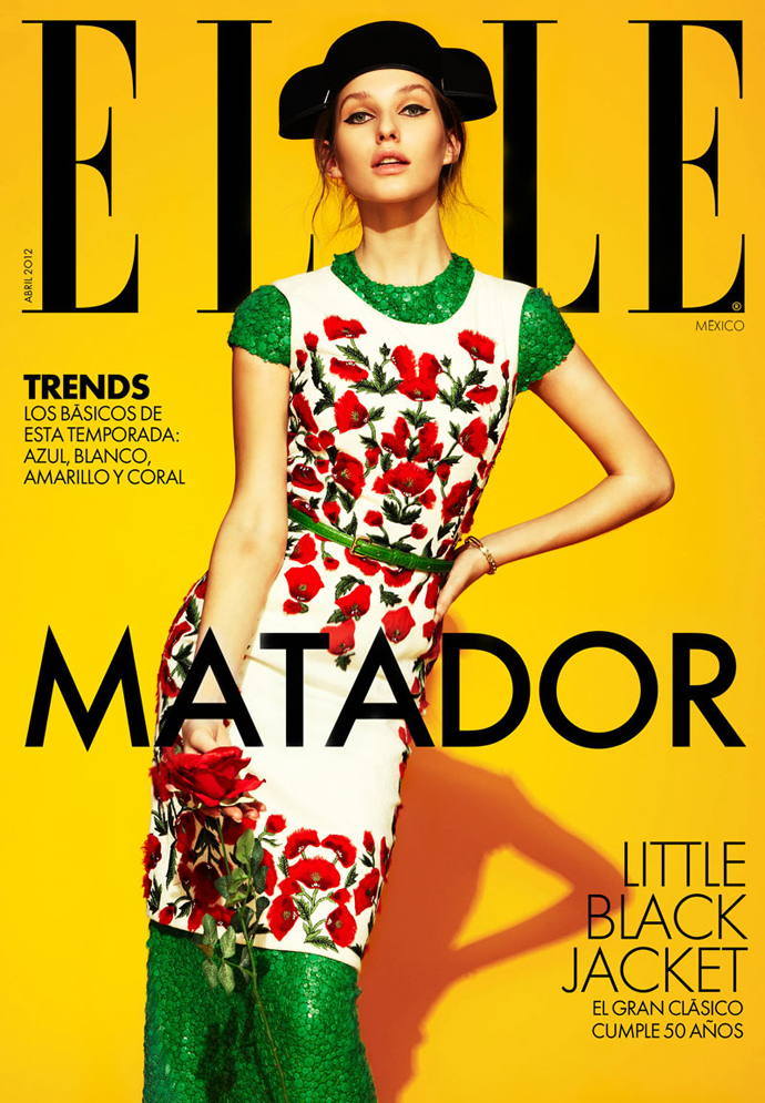 Келси Ван Мук на обложке Elle Mexico (фото 1)