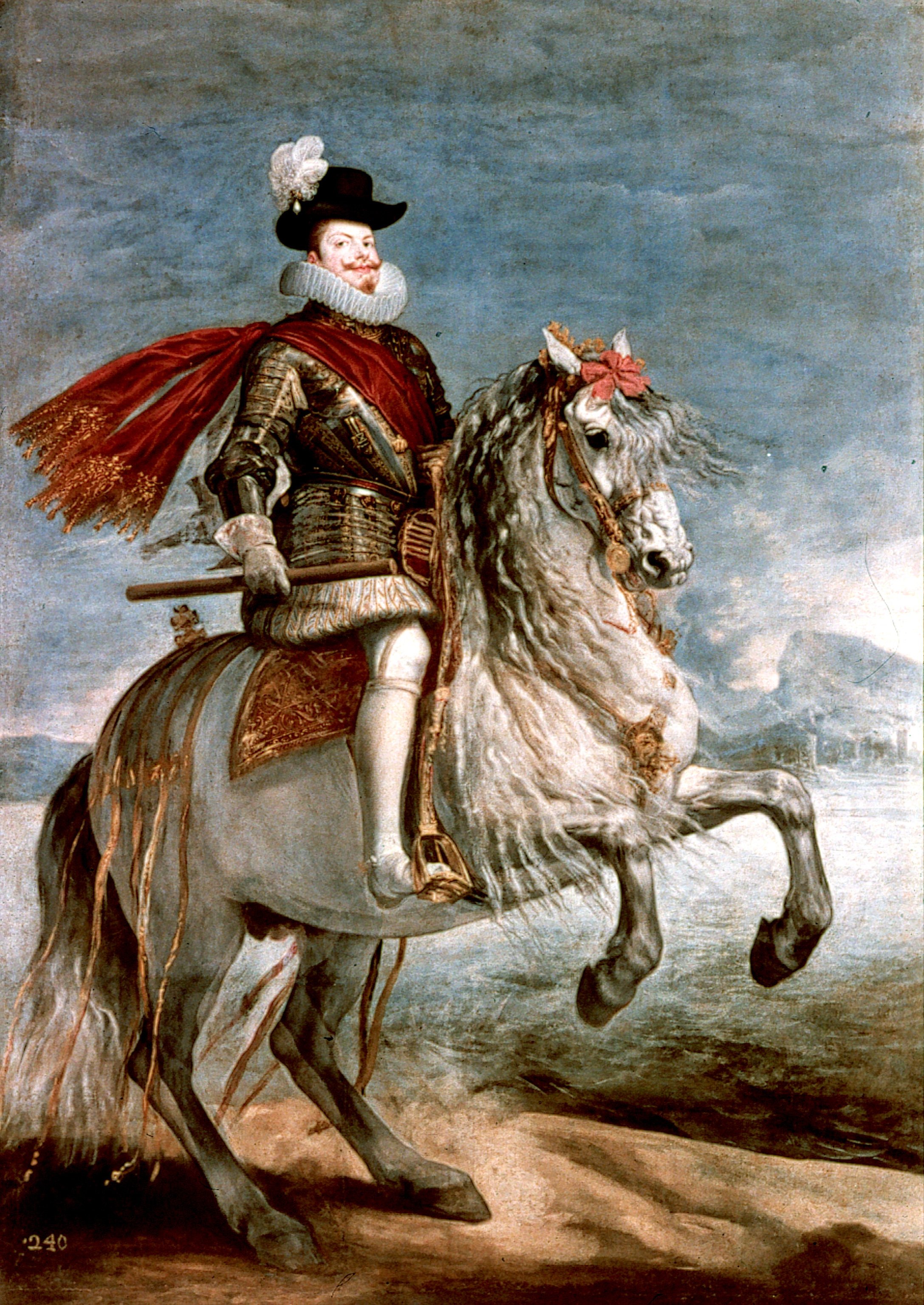Диего Веласкес "Филипп III на коне"