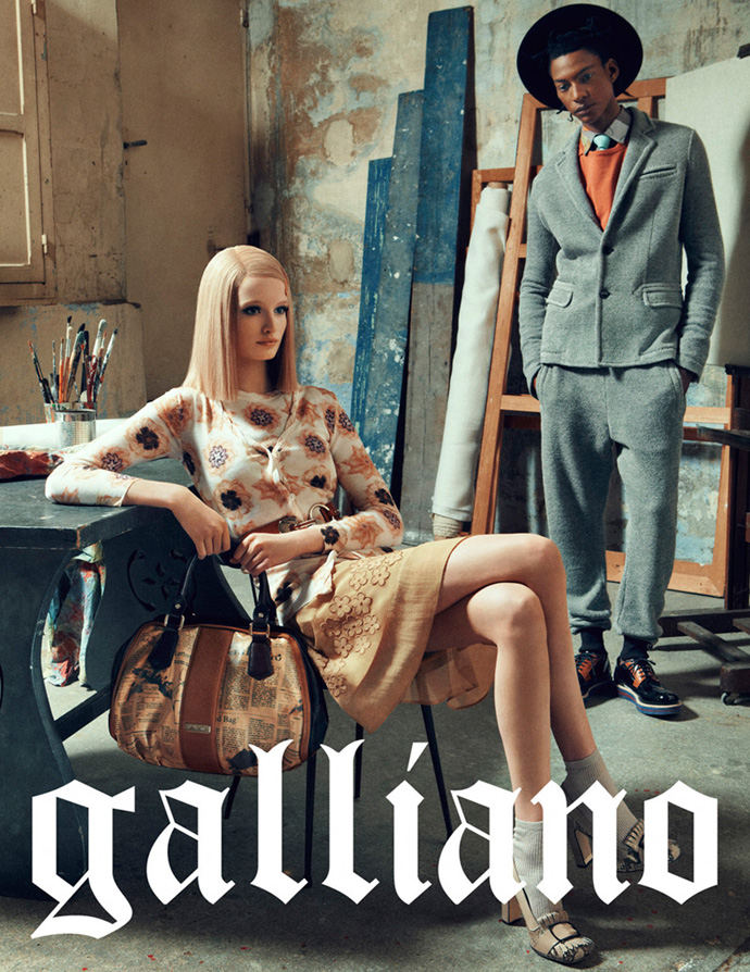 Осенняя кампания Galliano (фото 1)