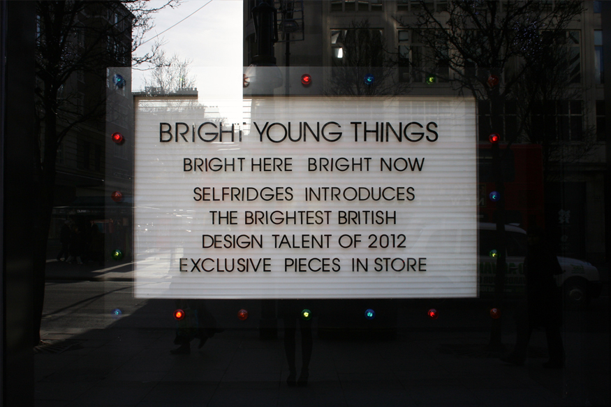 Bright Young Things Project в витринах Selfridges (фото 4)