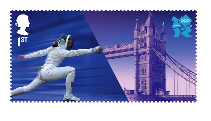 Почтовые марки в честь Олимпиады (фото 1)
