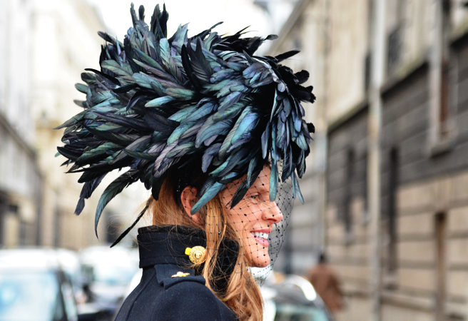 Haute Couture в Париже: streetstyle. Часть 1 (фото 7)