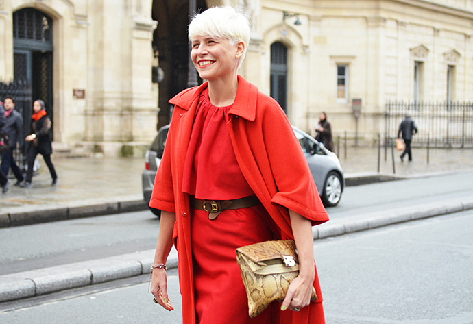 Haute Couture в Париже: streetstyle. Часть 3 (фото 6)
