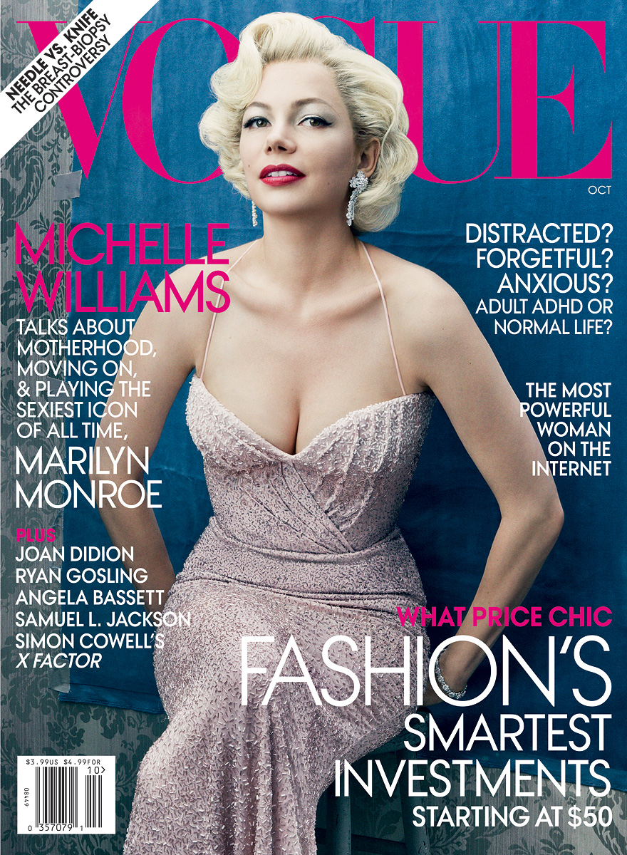 Мишель Уильямс для Vogue US october 2011 | BURO.