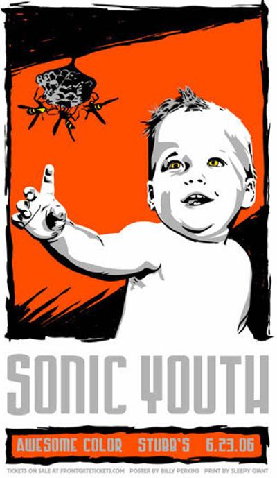 Sonic Youth: краткая история в постерах (фото 5)