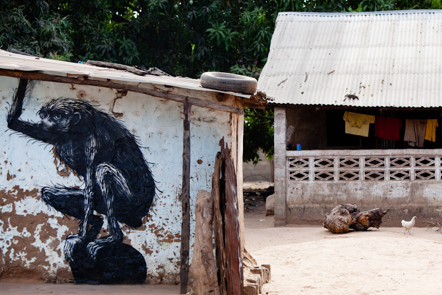 Стрит-арт в Гамбии (фото 13)