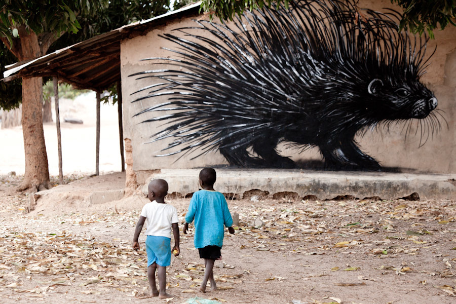 Стрит-арт в Гамбии (фото 5)