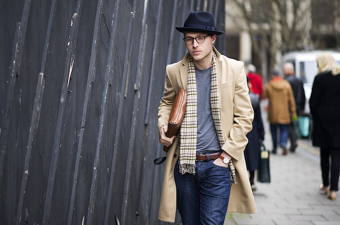 Неделя мужской моды в Лондоне: streetstyle (фото 6)