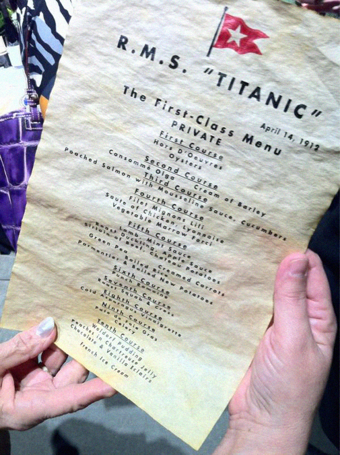 Сокровище с "Титаника" выставлено на аукцион (фото 1)
