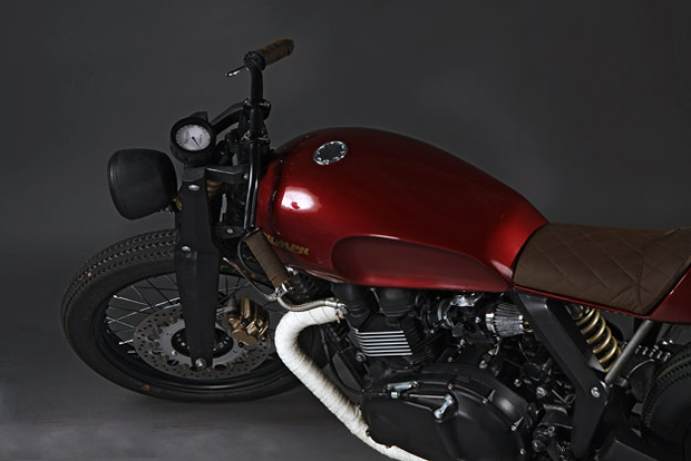 Кастомизированный мотоцикл Barbour для Triumph (фото 4)