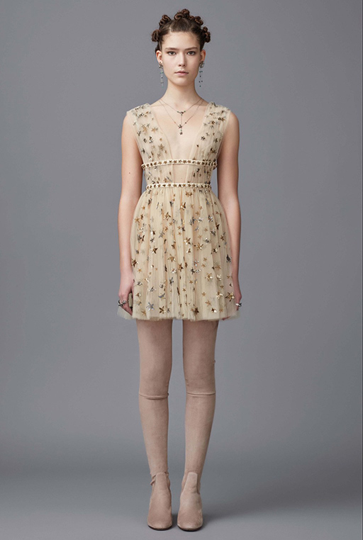 maison valentino star dress