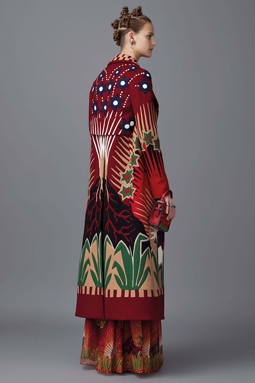 valentino volcano dress