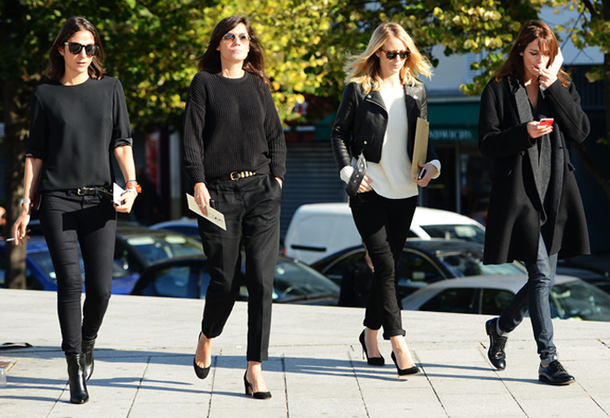 Корпоративный стиль команды Vogue Paris (фото 1)