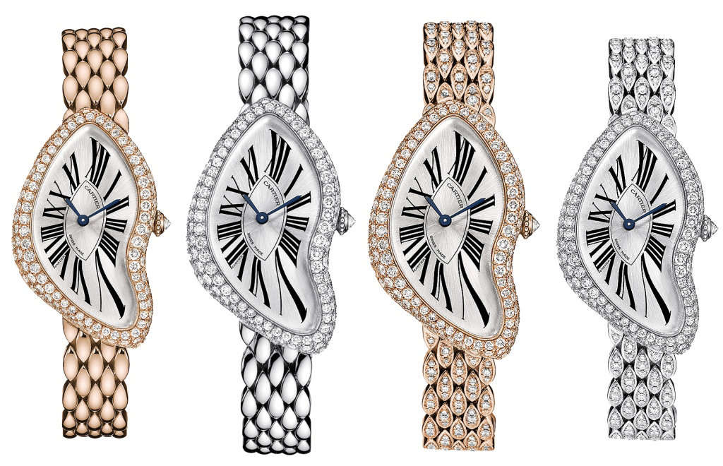 Новая модель часов Cartier Crash 2013 