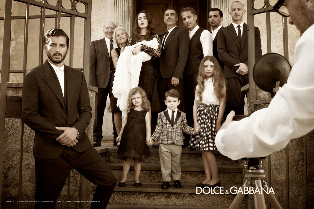 Весенняя мужская кампания Dolce & Gabbana