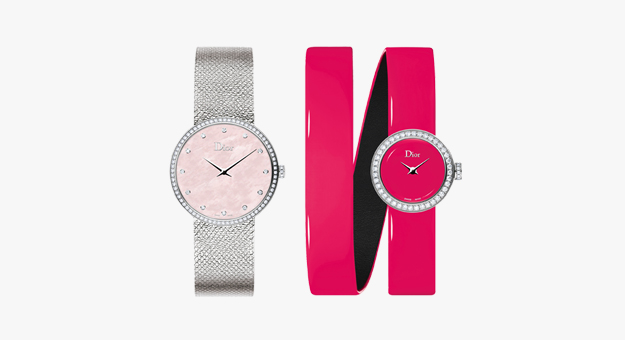 Dior показал новые часы La Mini D de Dior Wraparound и La D de Dior Satine