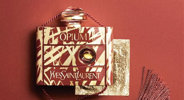 YSL выпустил 20 золотых флаконов Opium