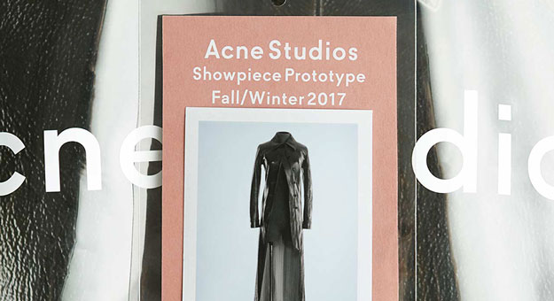 Acne Studios показал вторую часть коллекции Showpiece Prototype