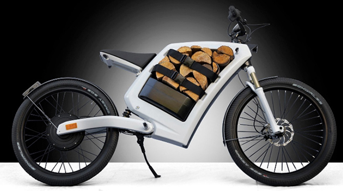 Электромотоцикл Emo-Bike с багажным отделением